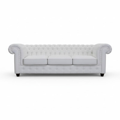 Chesterfield Conjunto de sofás sofá 3+1+1 sofá Juego de tapicería Sofás Sillones S1