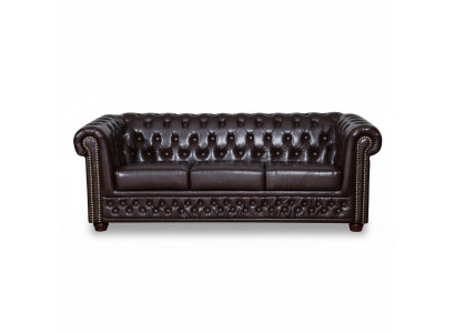Chesterfield Conjunto de sofá Sofá 3+1+1 Set de tapicería Sofás Sofás Yorki Nuevo