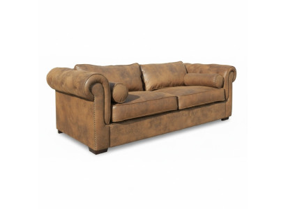 Chesterfield set de sofá 3+2 Sofá tapizado Sofás Sofá de cuero nuevo