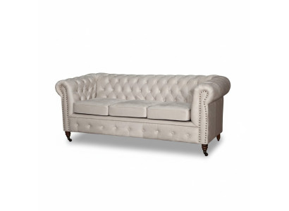 Conjunto de sofás Chesterfield 3+2 Oxford Sofá Tapizado Set Sofás Nuevo