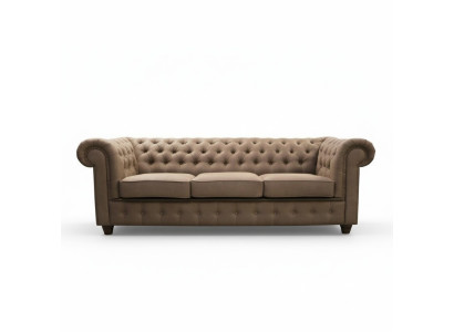 Diseño Chesterfield de lujo acolchado asiento sofá xxl grande de 3 plazas Sofá.