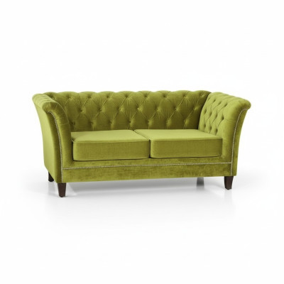 Sofá de diseño Chesterfield sofá Tapizado Despacho Práctica Oficina Sofás Textil Tela