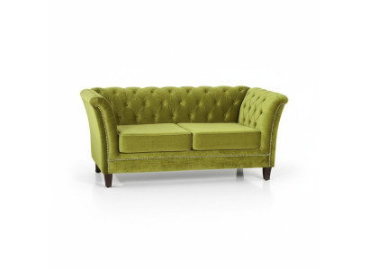 Sofá de diseño Chesterfield sofá Tapizado Despacho Práctica Oficina Sofás Textil Tela