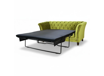 Chesterfield sofá cama 2 plazas sofá con función de cama sofás tapizados