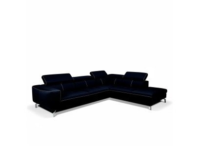 Sofá esquinero XXL acolchado asiento acolchado cama conjunto de salón sofás.