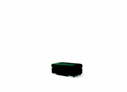 XXL Club Pouf de Piel Reposapiés Lounge Otomano Pufa Textil Ottomano