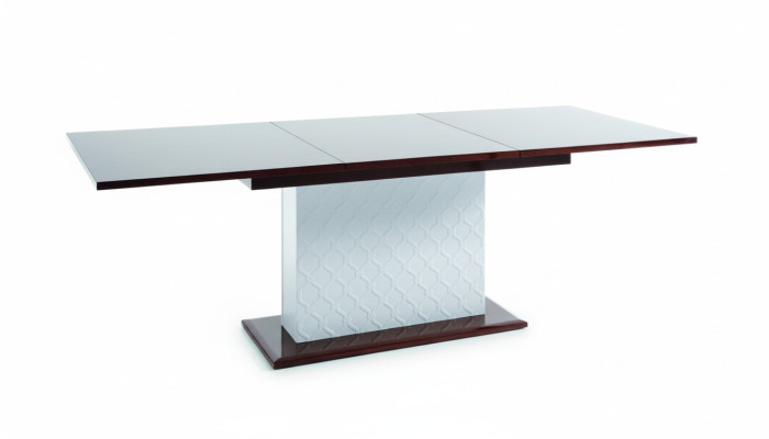 Diseño clásico Mesa de comedor Mesa de madera Mesas de alto brillo Salón