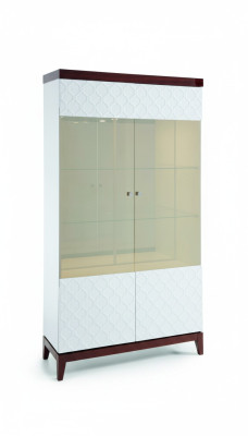 Vitrina de diseño moderno Armario de vidrio Gabinete de vitrinas Vitrina Mostrador Decorativo
