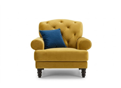 Chesterfield 1 sillón reclinable club lounge sofá silla televisión tapizada