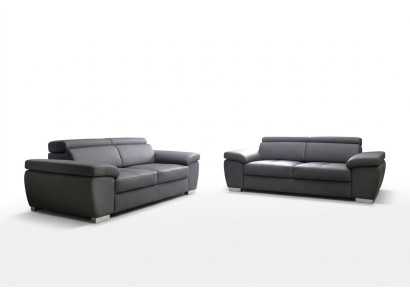 Diseño acolchado asiento sofá de 2 plazas juego de sofás sofás tela textil nuevo