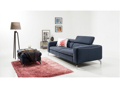 Chesterfield sofá de diseñador de 3 plazas Sofá Sofás tapizados Tejidos en tela Nuevos