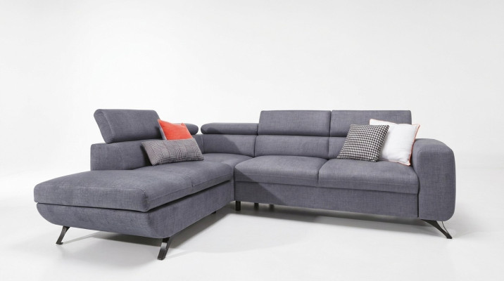 Moderno sofá cama con función de cama sofá sofá conjunto de asientos de tapicería esquina.