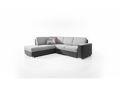 Sofá cama de diseño multifuncional en forma de esquina D para sala de estar