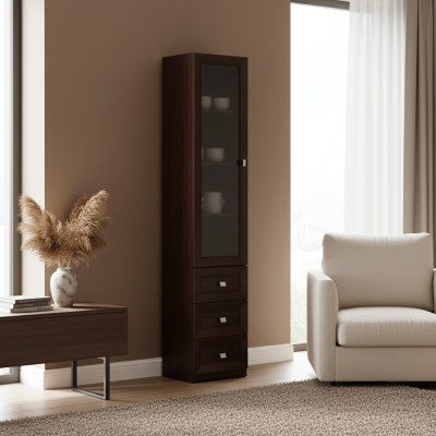 Sistema de oficina decorativo muebles vitrinas archivadores estantes armario de madera clásico.