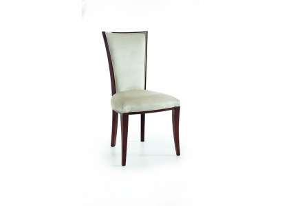Silla de diseñador Real clásico silla sillas tapizado respaldo asiento madera
