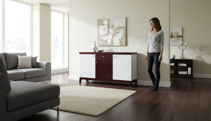 Diseñador armario cómoda aparador cómodas estante decorativo madera