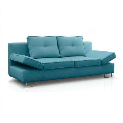Sofá cama de tres plazas con función de cama para la oficina y la sala de estar, sofá acolchado.