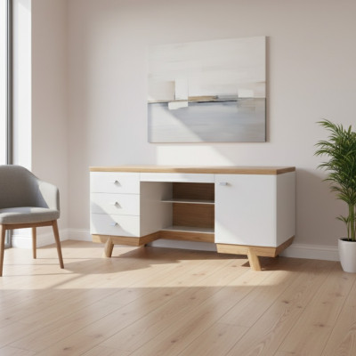 Escritorio moderno mesa escritorios oficina oficinas mesas de jefe madera álamo.