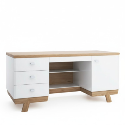 Escritorio moderno mesa escritorios oficina oficinas mesas de jefe madera álamo.