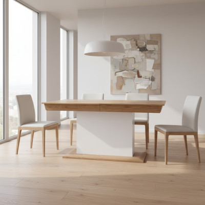 Mesa de comedor de diseñador de alta calidad Mesas Mesas de madera Mesa de comedor Hotel Nuevo Aspen AS-S1