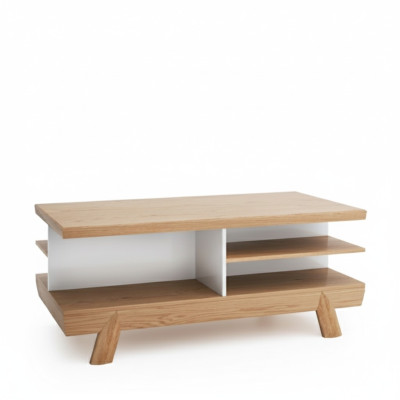 Mueble de TV para el salón, armario, mesa de televisión, armario de madera moderno Aspen AS-S3.