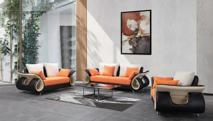 Moderno salón sofá tapizado asiento conjunto completo sofá sofás.