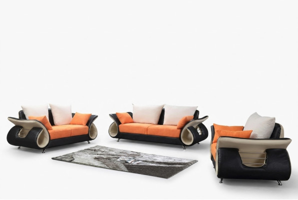 Moderno salón sofá tapizado asiento conjunto completo sofá sofás.