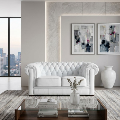Muebles de diseño Sofá Coch 3 plazas Sofás tapizados Decoración Sofás de salón
