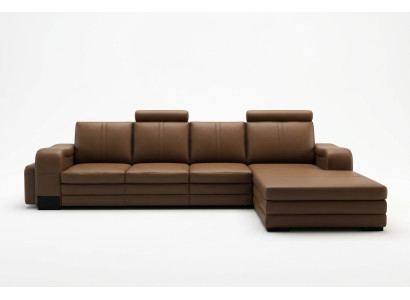 XXL sofá de cuero multifuncional, sofá grande, decoración, tapizado, sofá de esquina, moderno.