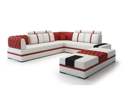 L Form xxl Diseño de salón Esquina grande Sofá esquinero Sofá Sofá Esquina