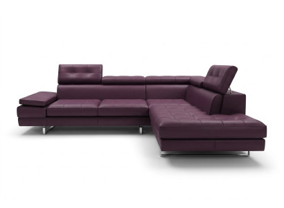 Sofá de cuero Sofá Sofá de esquina Diseño Sofá moderno 5057