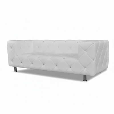 Sofá Chesterfield Sofá de cuero Diseñador de cristal Sofás tapizados Sofás Nuevos