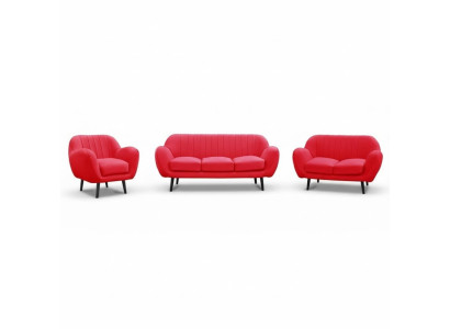 Sofá conjunto 3+2+1 Sofás acolchados Sofás de diseño de sala de estar Chesterfield