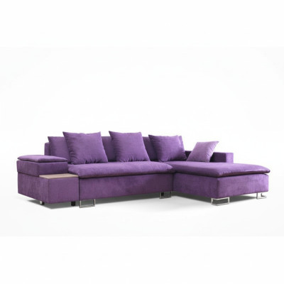 Diseño sofá esquinero sofá en L con función de cama sofá tapizado asiento rinconera sofás textil nuevo.