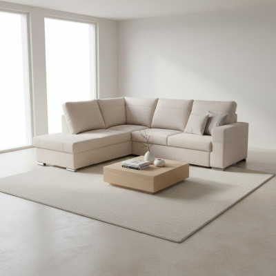 Diseño de sofá esquinero con función de cama, sofá, asiento acolchado, esquinero de asientos, sofás de esquina, sofá cama, sofás, sofá de esquina, sofá cama, sofá chaiselongue, nuevo.