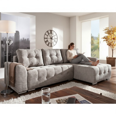 Diseño sofá esquinero sofá loft función de cama sofá cojín asiento sofás esquina sofá cama