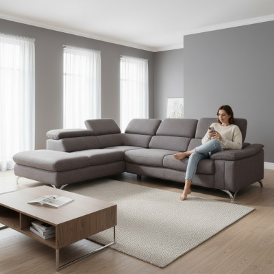 Diseño sofá esquinero cama función sofá tapizado asiento esquinero sofás sofá cama nuevo Reno.