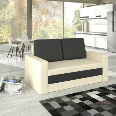 Sofá de diseño Wave de 3 plazas con función de cama, sofá acolchado, sofás cama.