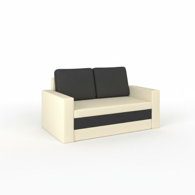 Sofá de diseño Wave de 3 plazas con función de cama, sofá acolchado, sofás cama.