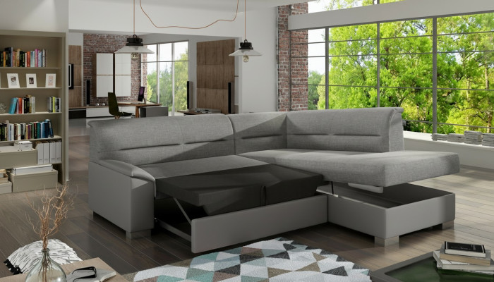 Sofá cama Sofá Tapizado Sala de estar Textil Sofá esquinero Sofá Conjunto de asientos Sofás