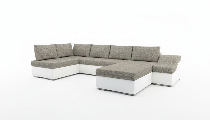 Sofá esquinero moderno con función de cama, sofá, sofá cama, conjunto de esquina acolchado, sofá rinconero, salón.
