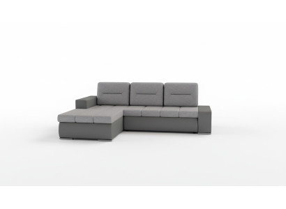 Diseño sofá esquinero Ottavio con función cama, sofá seccional, sofás cama, sofá cama.