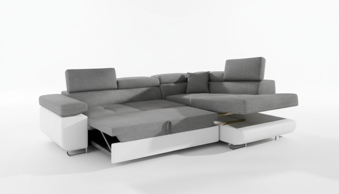 Diseño clásico Sofá de esquina Sofá Cama Sofá Tapizados Textil Sofás