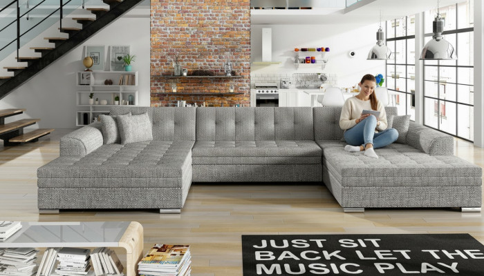 Diseño sofá esquinero sofá cama función cama sofá cuero acolchado textil sofás nuevos 1070