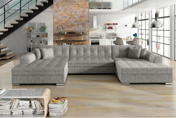 Diseño sofá esquinero sofá cama función cama sofá cuero acolchado textil sofás nuevos 1070