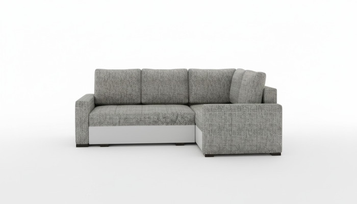 Diseño sofá esquinero con función de cama en cuero / tela Sofá cama Nuevo 1469