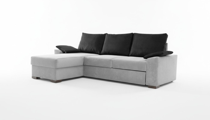 Diseño sofá rinconera sofá cama función cama sofá cuero tapizado textil sofás