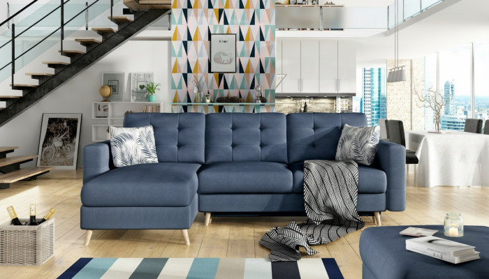 Diseño sofá esquinero sofá cama función cama tela cuero tapizado sofás nuevo.