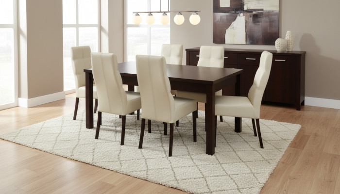 Mesa de comedor + 6 sillas conjunto de silla Set conjuntos de sillas de comedor Mesas