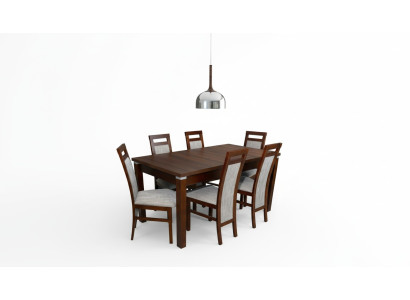 Mesa + 6 sillas Juego de comedor de diseño Set de sillas Conjuntos de comedor Mesas.